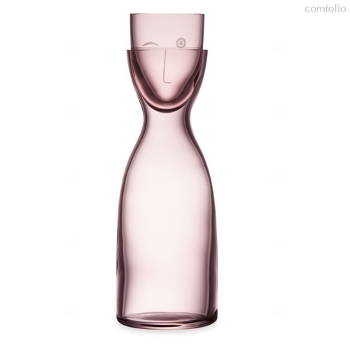 Набор из кувшина и стакана Nude Glass Мистер и Миссис 2 предмета 700 мл, 170 мл, стекло хрустальное - Nude Glass