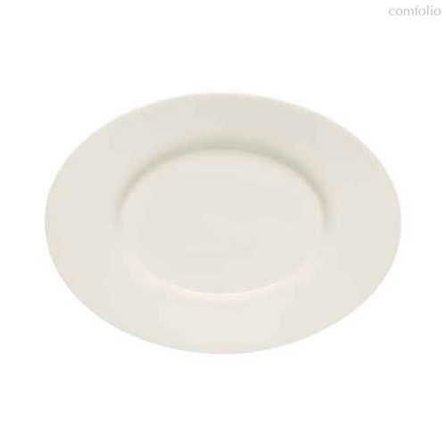 Тарелка овальная 18х13 см, с бортом, Purity - Bauscher