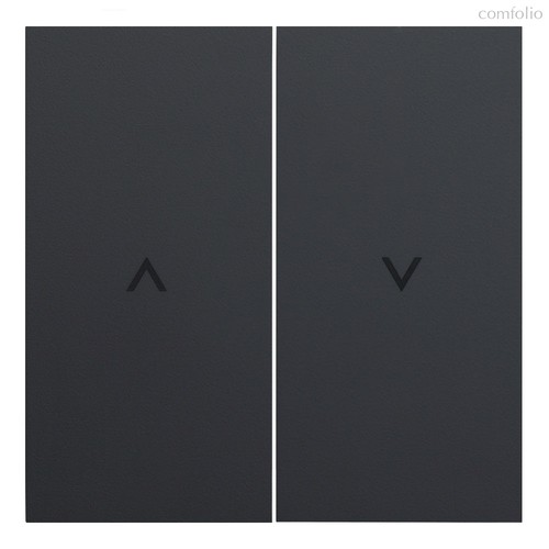 Клавиши выключателя для жалюзи 35613 MB, черный сатин - Rikett