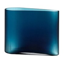 Ваза Nude Glass Туман 21 см, стекло хрустальное, зеленая - Nude Glass