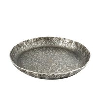 Сковорода для подачи 20 см h2,5 см круглая без ручки "Vintage Blued" углерод. сталь ИНДУКЦИЯ P.L. - P.L. Proff Cuisine