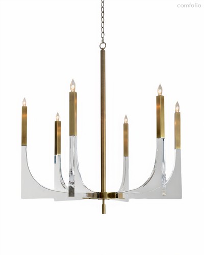 Золотая люстра Дэйзи, цвет золотой - Louvre Home