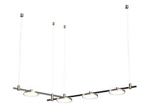 Magnet Modular System «CODE 1.2», Готовая конструкция в комплекте со светильниками и источником питания - Donolux