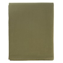 Скатерть из хлопка оливкового цвета из коллекции Essential, 170х170 см - Tkano