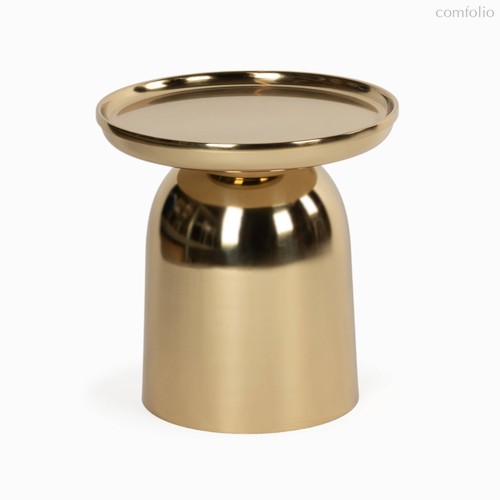 Кофейный столик Wallin диаметр 38, цвет золотой - Cosmo