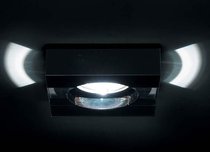 Donolux Светильник встраиваемый декоративный хрустальный, хром L 98 W 98 H 70 мм, галог. лампа MR16 - Donolux