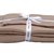 Комплект постельного белья из египетского хлопка Essential, бежевый, евро размер, цвет бежевый, Евро - Tkano