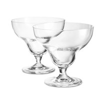 Набор креманок на ножке Krosno Фиоре 340 мл, 6 шт, п/к - Krosno