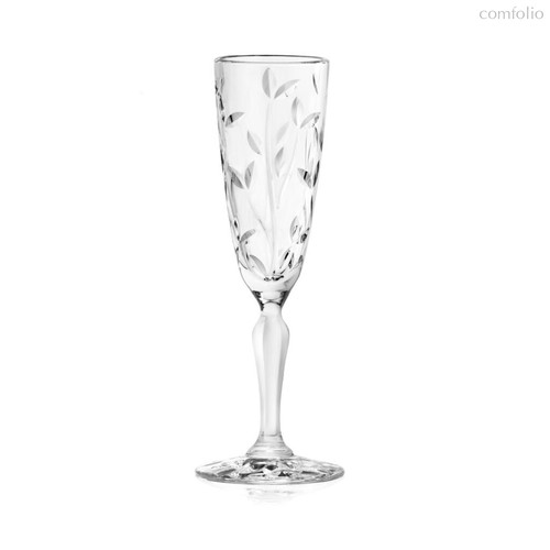 Бокал-флюте для шампанского 160 мл хр. стекло Laurus RCR Cristalleria 6 шт. - RCR Cristalleria Italiana