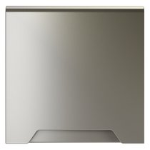 Накладка для розетки с заземлением, защитными шторками и крышкой, S70 шелк