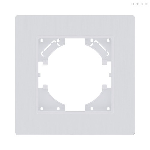 Рамка 1-постовая, белый матовый Kollinger Eleganz Plex EP1WM - Kollinger