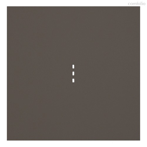 Клавиша одноклавишного выключателя с подсветкой 35602 CP, капучино - Rikett