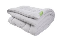 Одеяло ОМФ-22-Серый "ЛЕБЯЖИЙ ПУХ CLASSIC" 200х220 классическое-всесезонное - АльВиТек