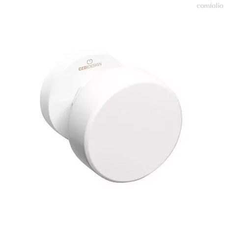 Ручка-кноб дверная IRIS A5126 061 МР21, белый - Cebi