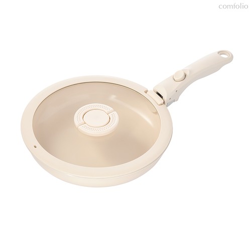 Сковорода с крышкой и съемной ручкой Smart Ceramic, ?24 см - Smart Solutions