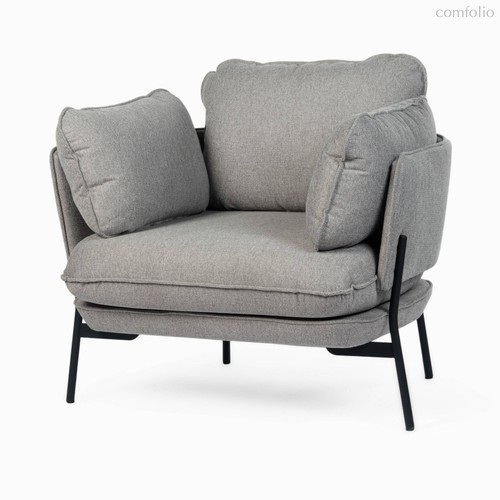 Кресло Sussex, цвет серый/черный - Cosmo Red