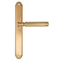 Дверная ручка на планке Fratelli Cattini "ENCIA" PL01-OLV полированная латунь - Fratelli Cattini