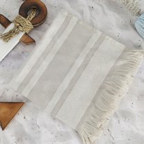 DERIN Stone (капучино) полотенце пляжное, цвет бежевый, 50x90 - Irya