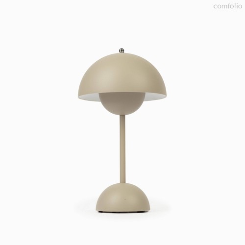 Настольный светильник Mary диаметр 16, цвет серый - Cosmo