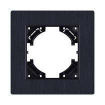 Рамка 1-постовая, черный Kollinger Eleganz Plex EP1BK - Kollinger