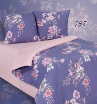 Комплект постельного белья ПА-3-758 Евро Поплин с наволочками 70х70х2шт. - АльВиТек