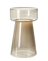 Серо-коричневый столик Флумс – Ø 30 см - Louvre Home