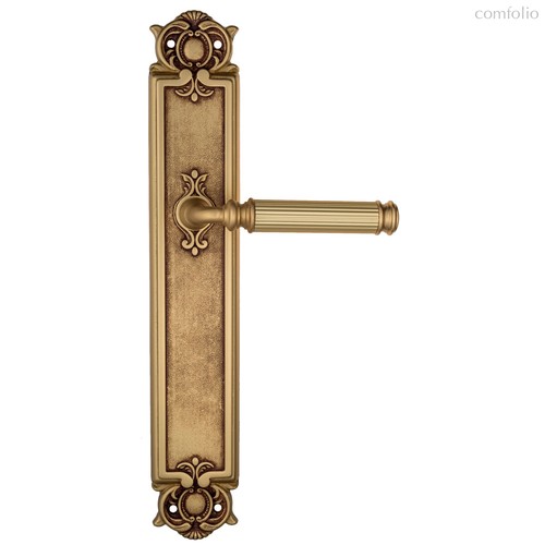 Дверная ручка Venezia Mosca на планке PL97 французское золото - Venezia Collezione