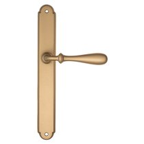 Дверная ручка на планке Fratelli Cattini "RETRO" PL01-BS матовая латунь - Fratelli Cattini