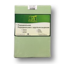 Пододеяльник ПОД-СО-15-САЛ Салатовый Сатин однотонный 145х215 - АльВиТек