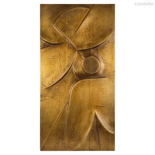 Панно декоративное Abstraction (A), цвет Состаренная латунь - Covali