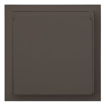 Розетка в сборе IP44 35946 CP, капучино - Rikett