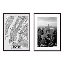 Коллаж Нью-Йорк №11, 50x70 см - Dom Korleone