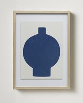 Интерьерный постер Ceramic Vase - III, цвет бежевый - Louvre Home