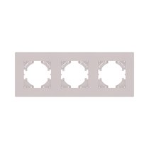 Рамка 3-постовая, кашемир матовый Kollinger Aspekt AT3CM - Kollinger