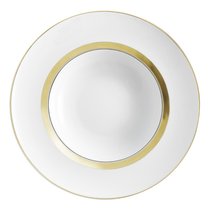 Тарелка суповая Vista Alegre Домо Золотой 25 см, фарфор - Vista Alegre