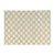 Подкладка настольная бежевая плетеная, 30,3*42,7 см, материал рафия, 12 шт - Garcia De Pou