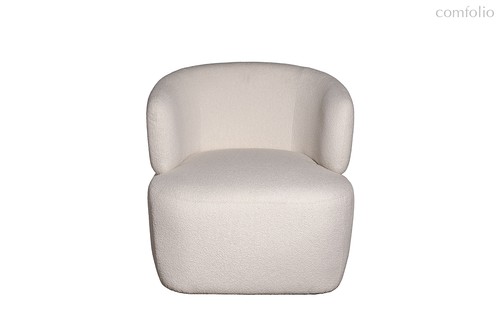 Кресло Тироло (Tirolo) букле белое 73x79x76см - Garda Decor