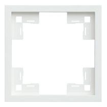 Одноместная рамка 35810 MW, белый сатин - Rikett
