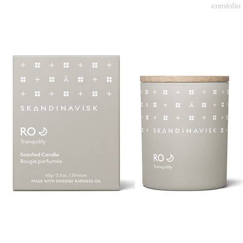 Свеча ароматическая RO с крышкой, 65 г (новая) - Skandinavisk