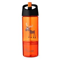 Детская бутылка 2в1 Carl Oscar Moose оранжевая, цвет оранжевый - Carl Oscar