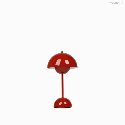 Настольный светильник Mary диаметр 16, цвет темно-красный - Cosmo