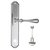 Дверная ручка на планке Fratelli Cattini Retro WC-2 PL02-CR полированный хром - Fratelli Cattini