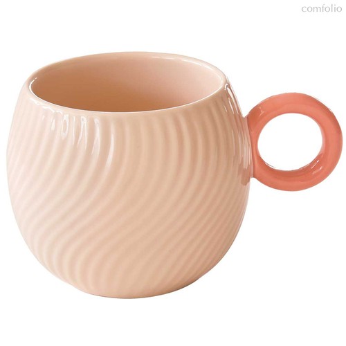 Кружка Waves, 350 мл, розовая - Easy life