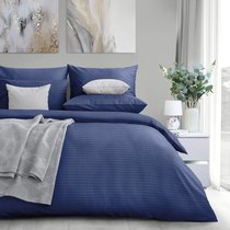 Пододеяльник Verossa "Stripe 200/220 на молнии Indigo"