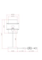 Настольный светильник Freya FR5333TL-01W - Freya