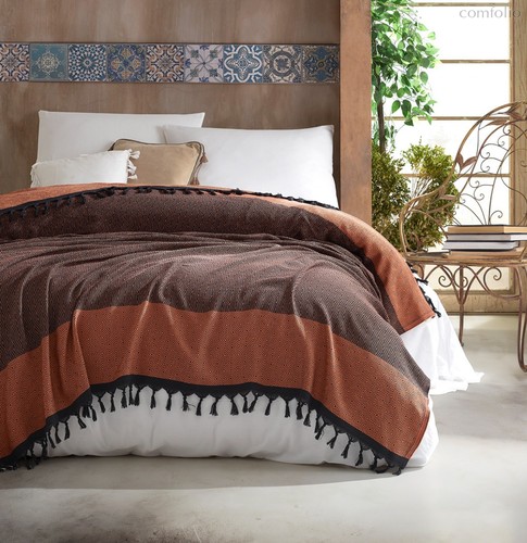 Плед LAKE цвет оранжевый - Valtery
