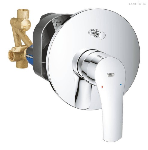 33305003 Eurosmart Смеситель для ванны встраиваемый (замена 33305002) - Grohe