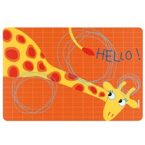 Коврик сервировочный детский Hello жираф - Guzzini