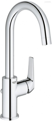 23753000 BauFlow Смеситель для раковины с донным клапаном, L-Size, хром - Grohe