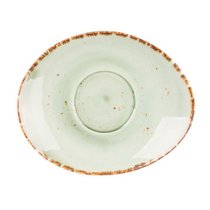 Блюдце Organica Green 18,5x15 см к бульонной чашке арт.81223075 - P.L. Proff Cuisine